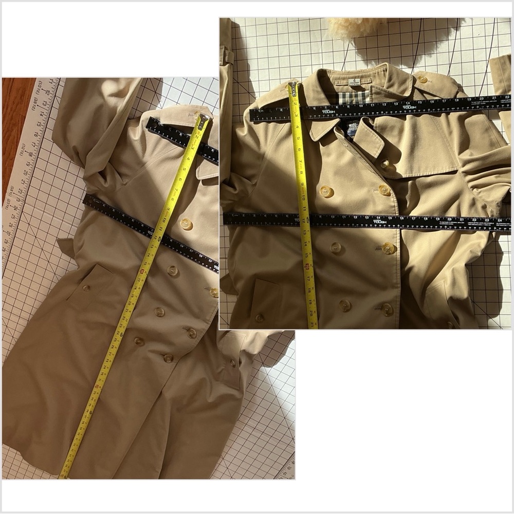 Vintage Burberrys Nova Check Trench Coat
Size 20 Long/XL Timeless Classic - Picture 15 of 16